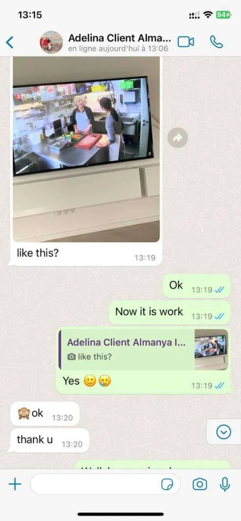 Kablen IPTV WhatsApp Customer Support Chat 4